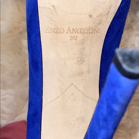 Enzo Angiolini blue heels - Picture 4 of 5